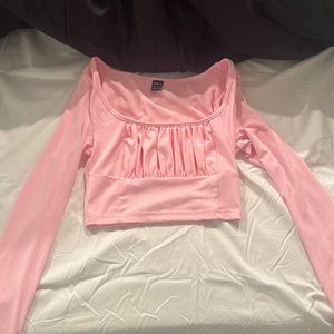 Cute pink top